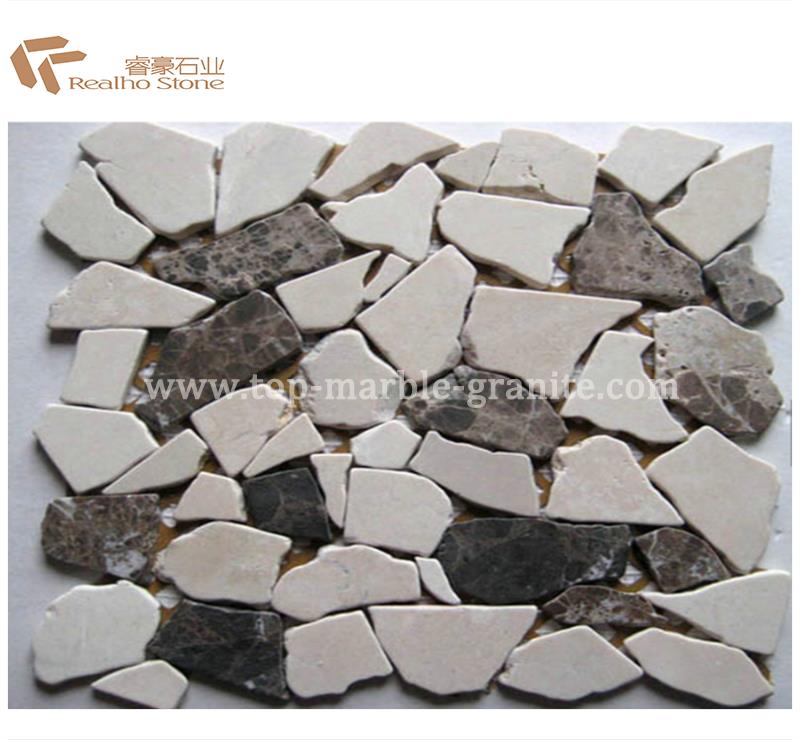 beige and brown marble mosaic tile beige and brown marble mosaic tile