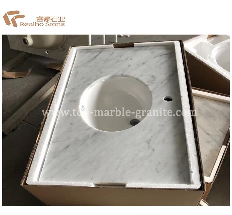 White Vanity top