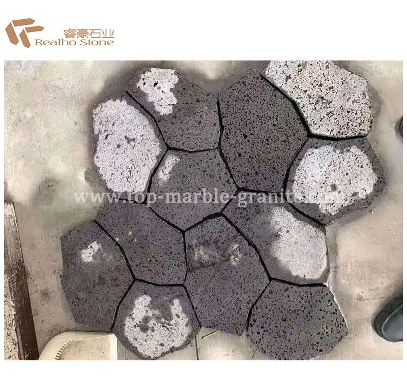 irregular lava tile