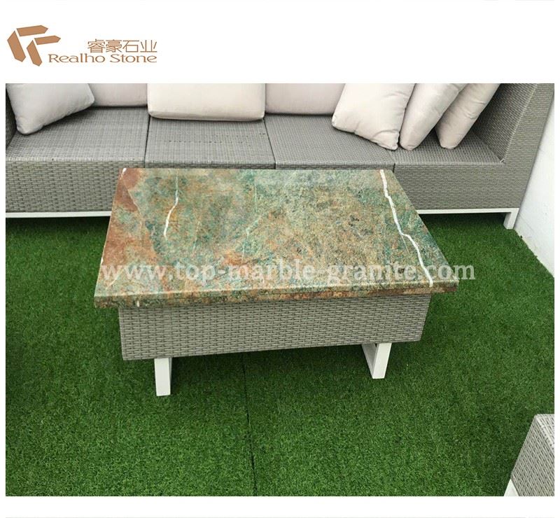 Green Marble Coffee Table
