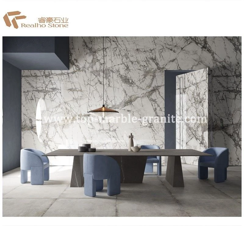 Invisible Grey Marble Slabs walls