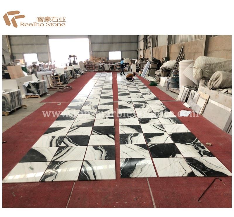 panda white tiles