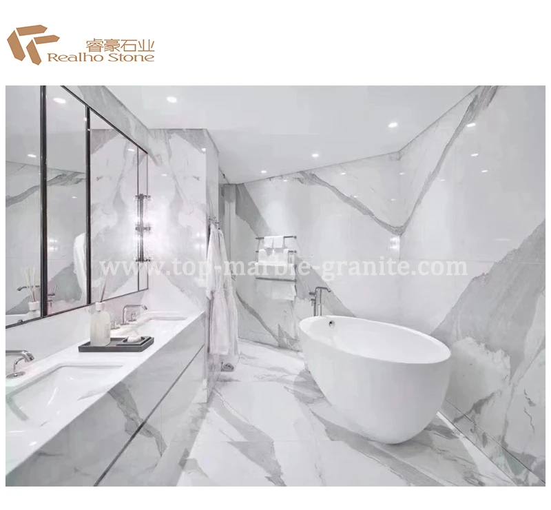 white marble bathroom