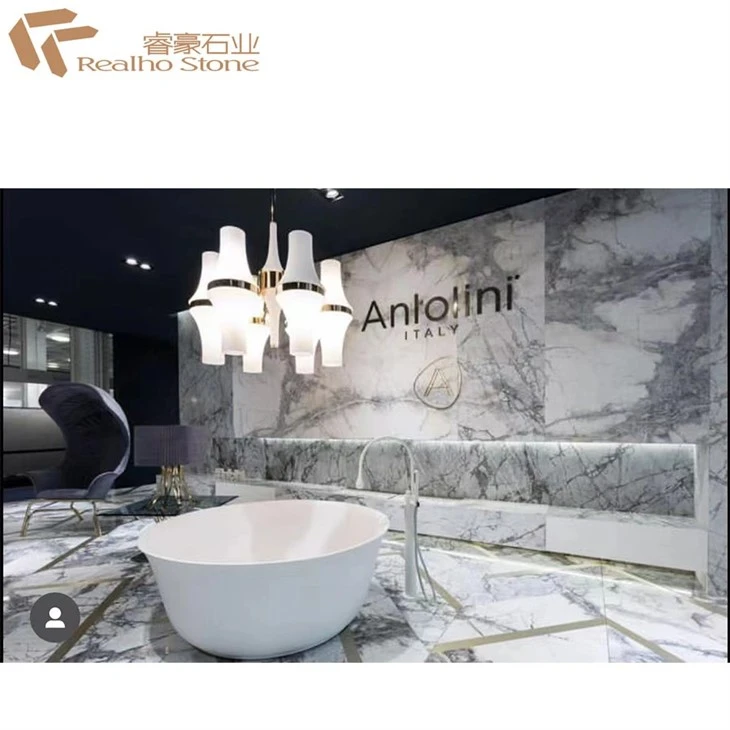 bathroom flooring and wall cladding