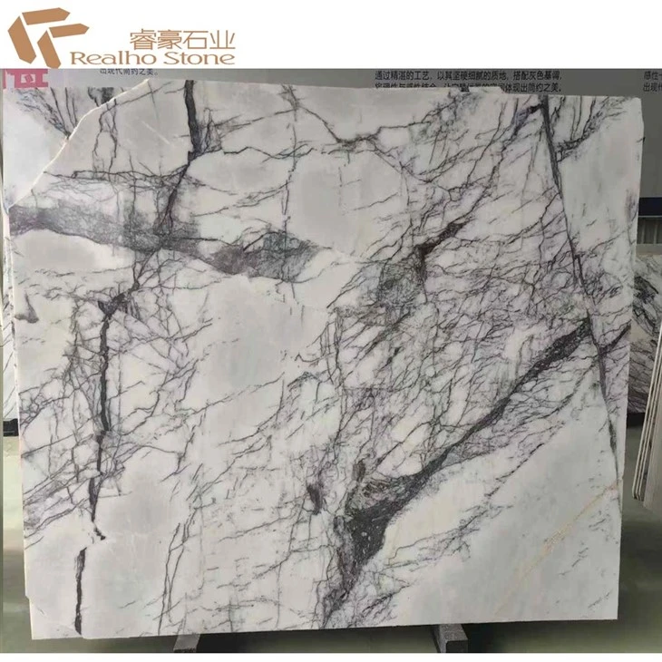 Polish Honed Lilac Marble Tile