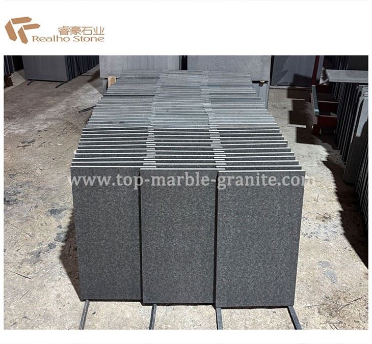 black granite tile