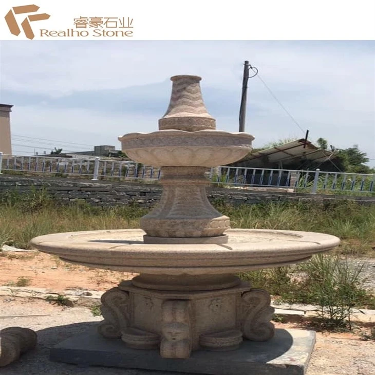 Granite Stone Garden Fountain Decorative