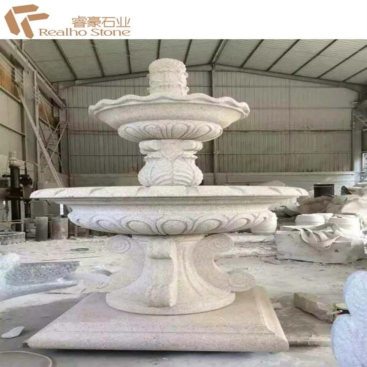 Natural Antique Stone Marble Granite Water Fountain