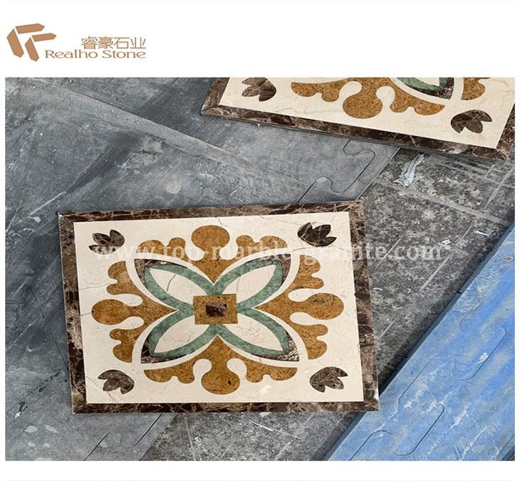 water jet for square pattern