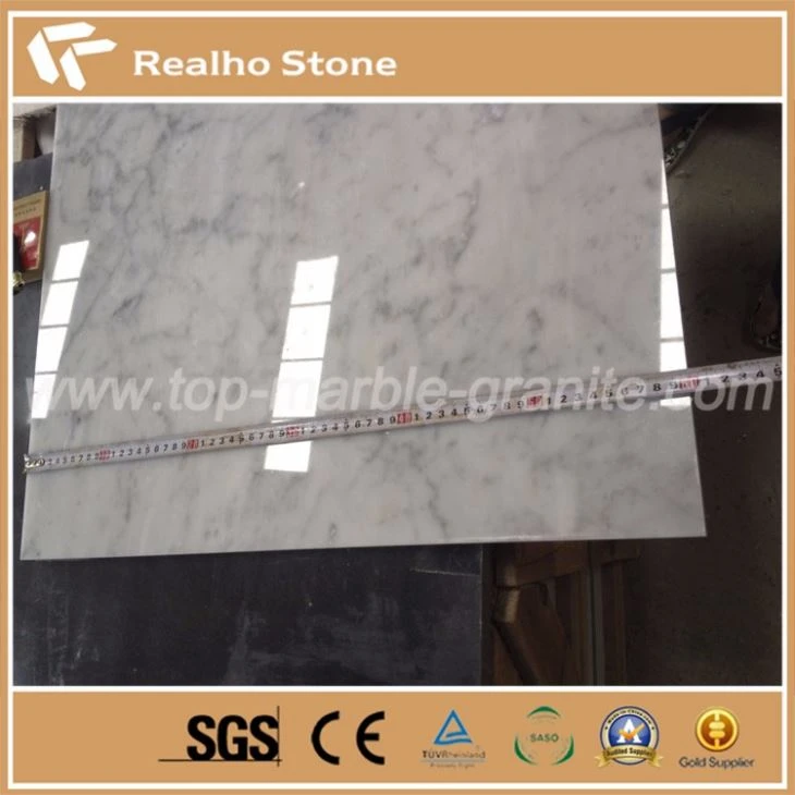 Carrara White Marble Floor Tile