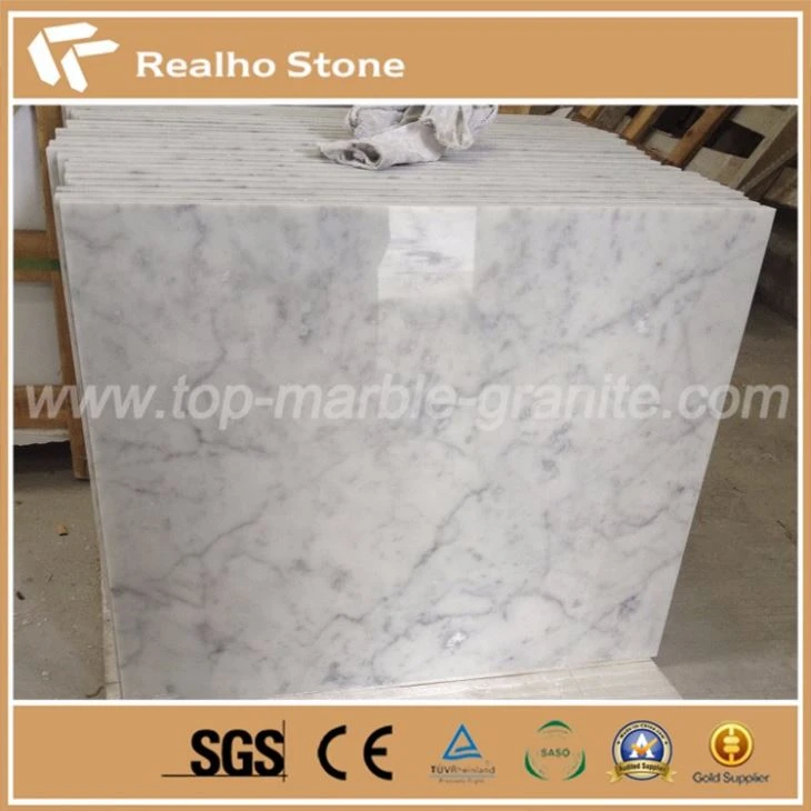 Carrara White Marble Floor Tile