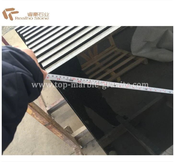 Cut-To-Size Indian Black Granite Tiles