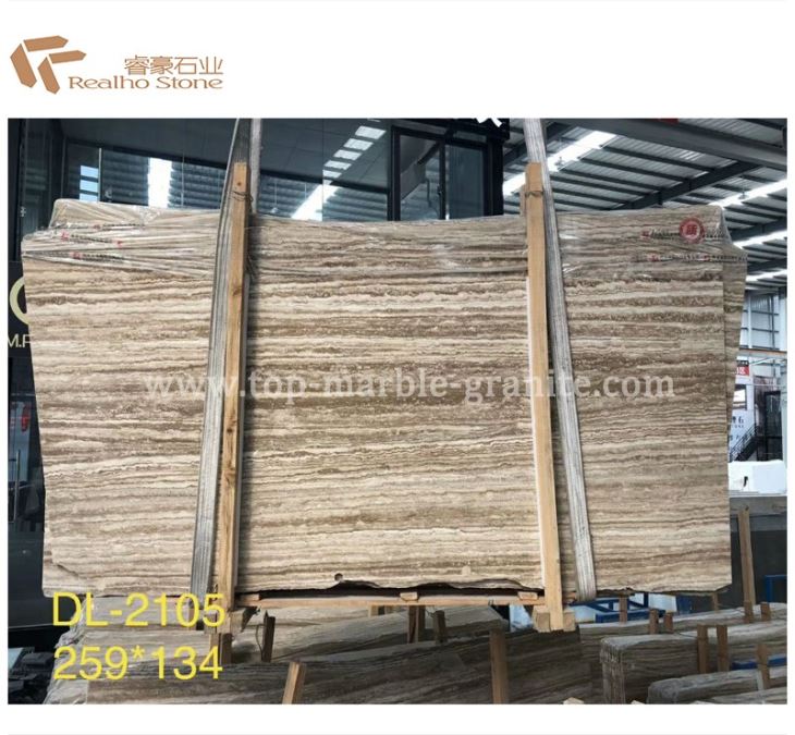 1200*600 Coffee Travertine Stone Marble