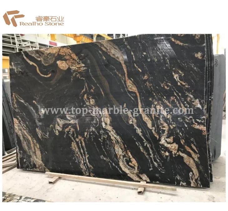 Magma black slab