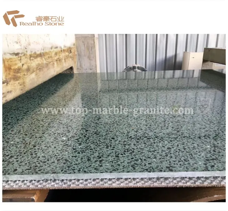 Cements Green Terrazzo 60X60 Grīdas Flīzes