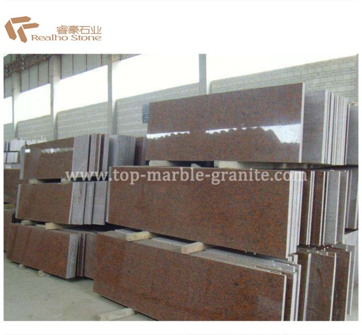 Maple Red Granite Slab