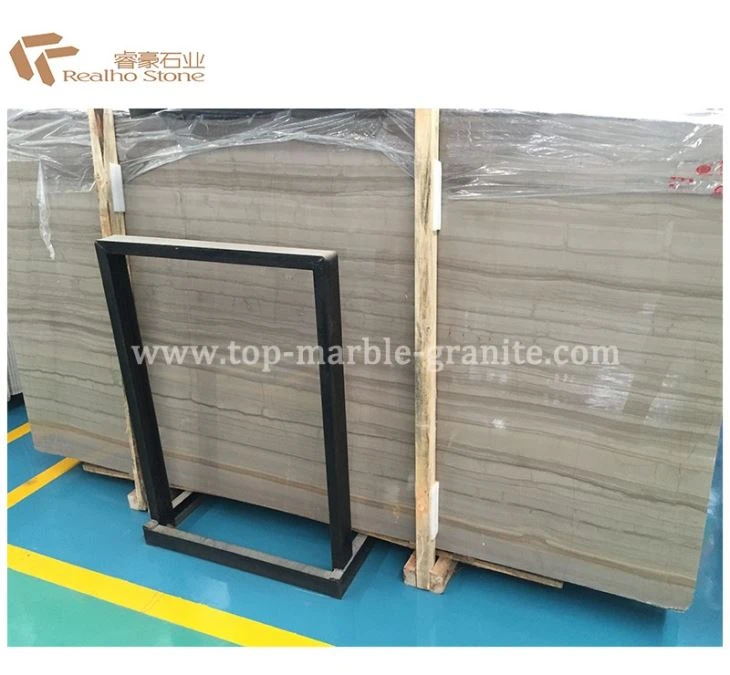 Athens wooden polished slab
