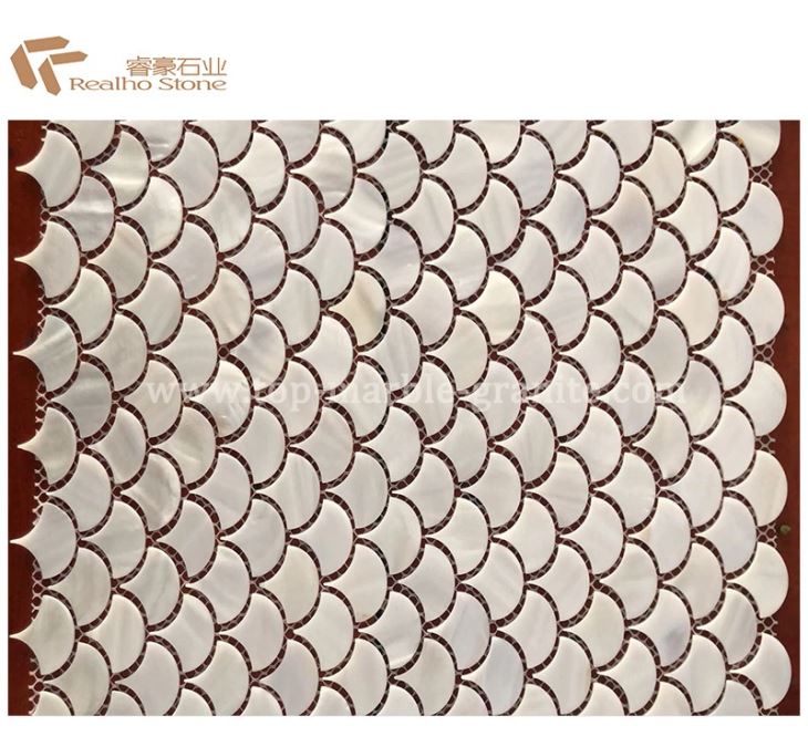 Fan Shell Mosaic Tiles