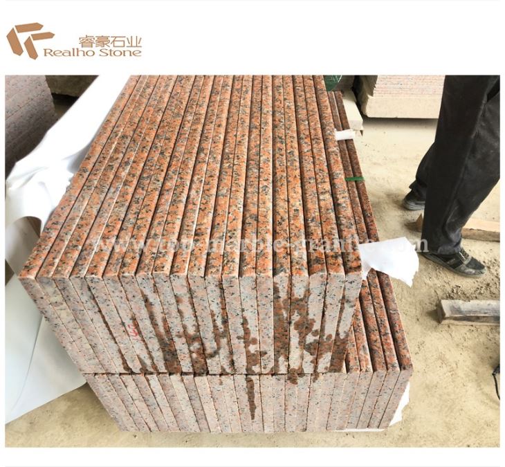 G562 Red Granite Staircase For Tread And Step