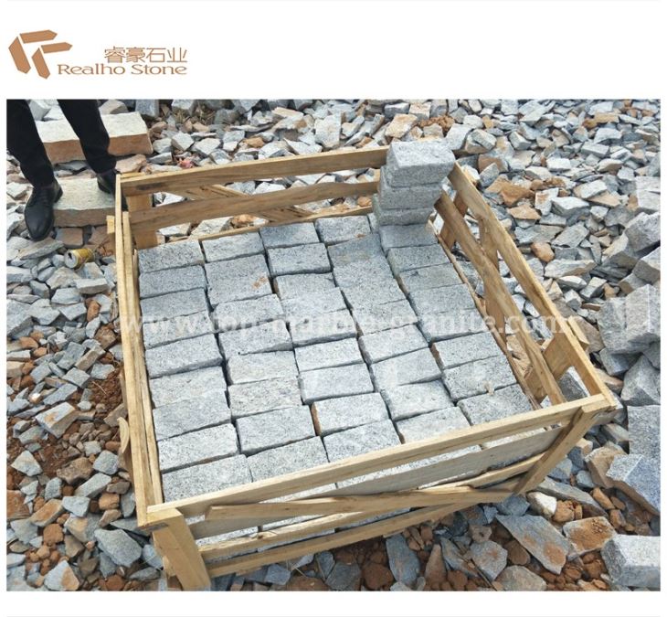 G603 Grey Granite Paving Cobble Stone Price