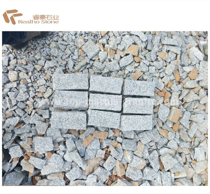 G603 Grey Granite Paving Cobble Stone Price
