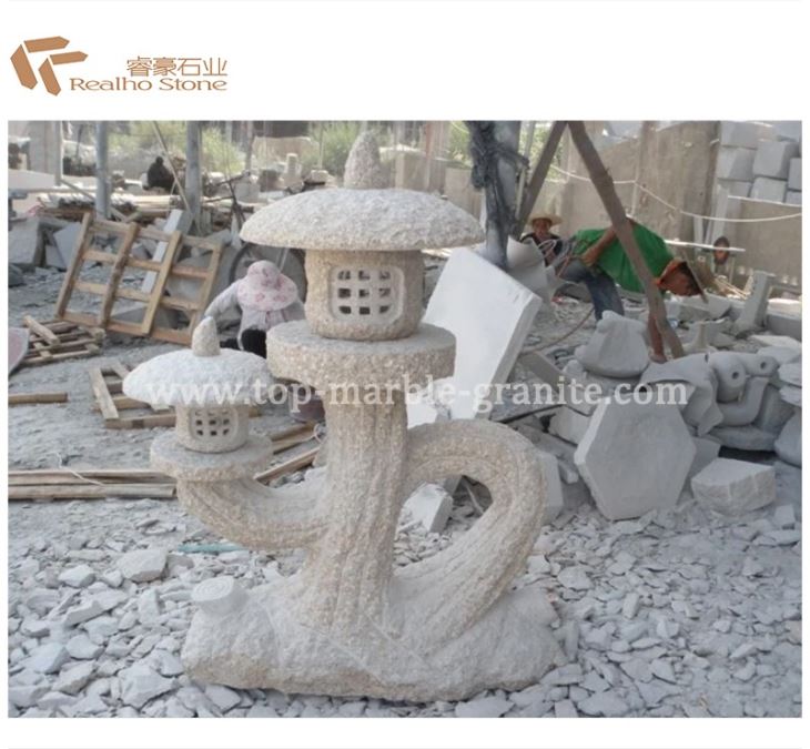 Garden Decoration Granite Stone Lantern