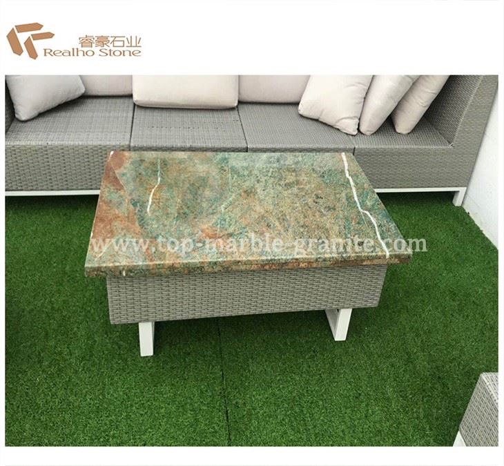 Green Marble Coffee Table