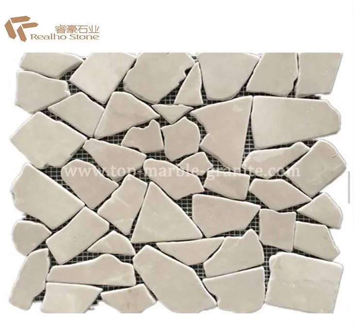 beige marble mosaic tile
