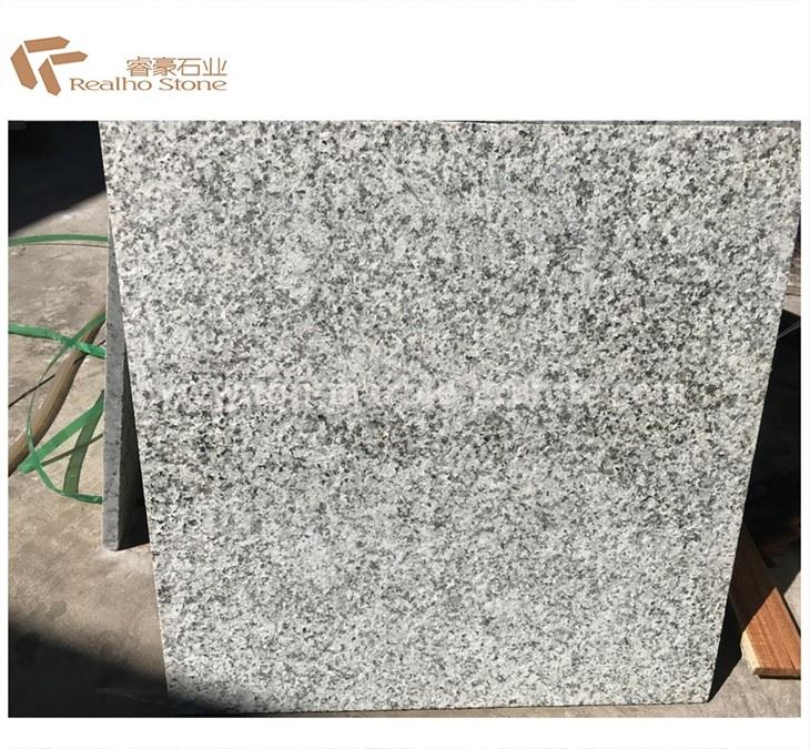Bala White Flamed Granite Tiles