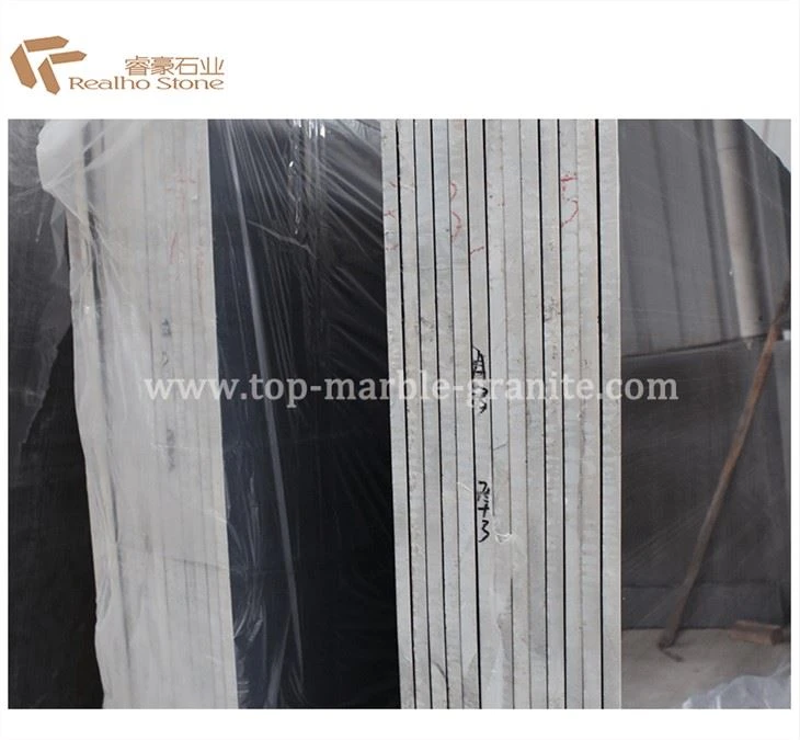 Black Wooden Marble Slab Polished