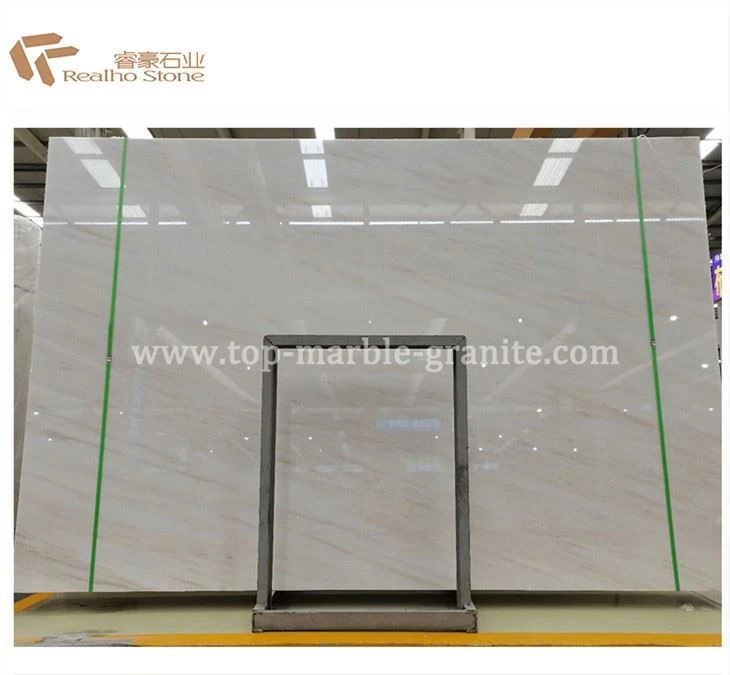 Eurasian White Wood Marble Slab