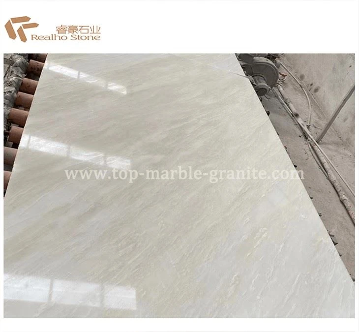 Ice Grey Onyx Slab Polished
