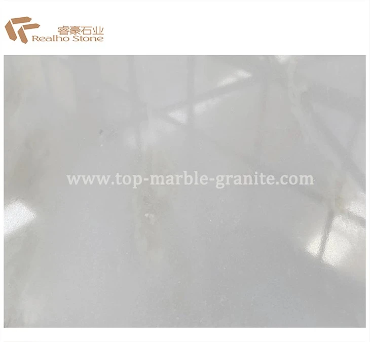 Ice Grey Onyx Slab Polished