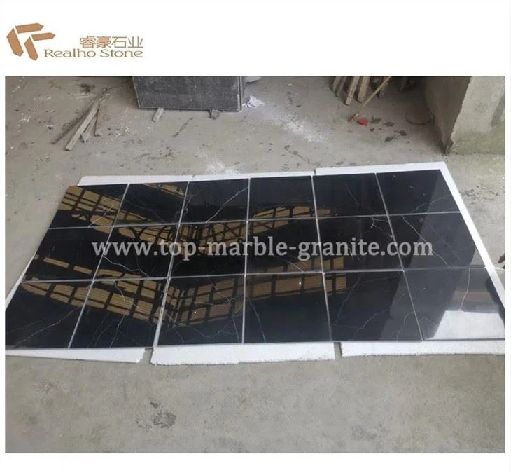 marquina black marble