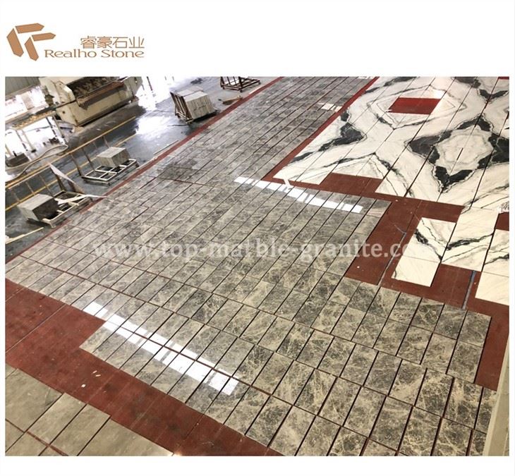 hermes grey marble tiles kitchen