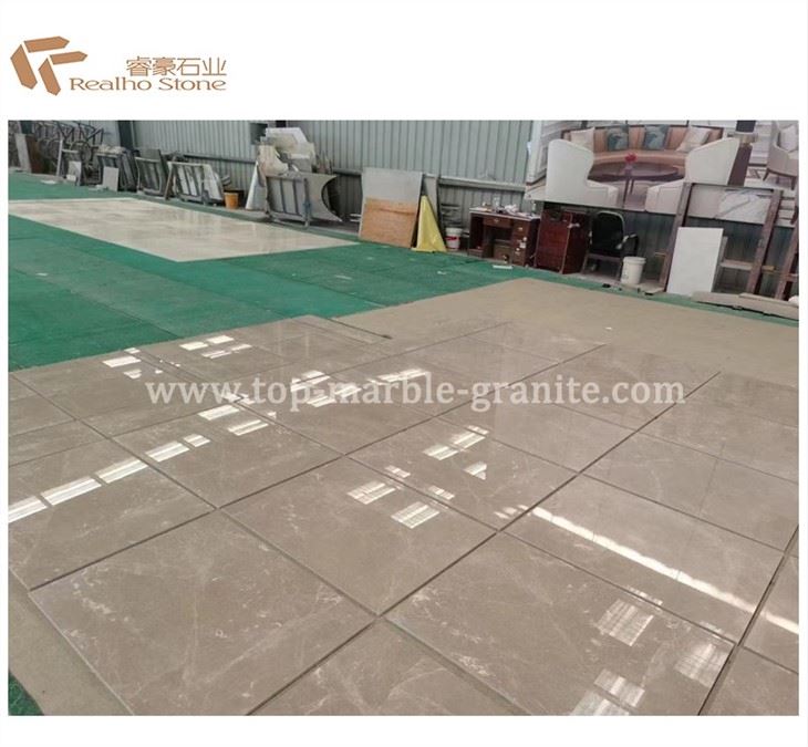 honed marble floor tile