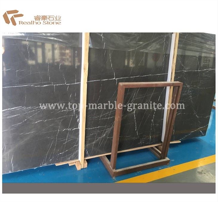 dark grey marble