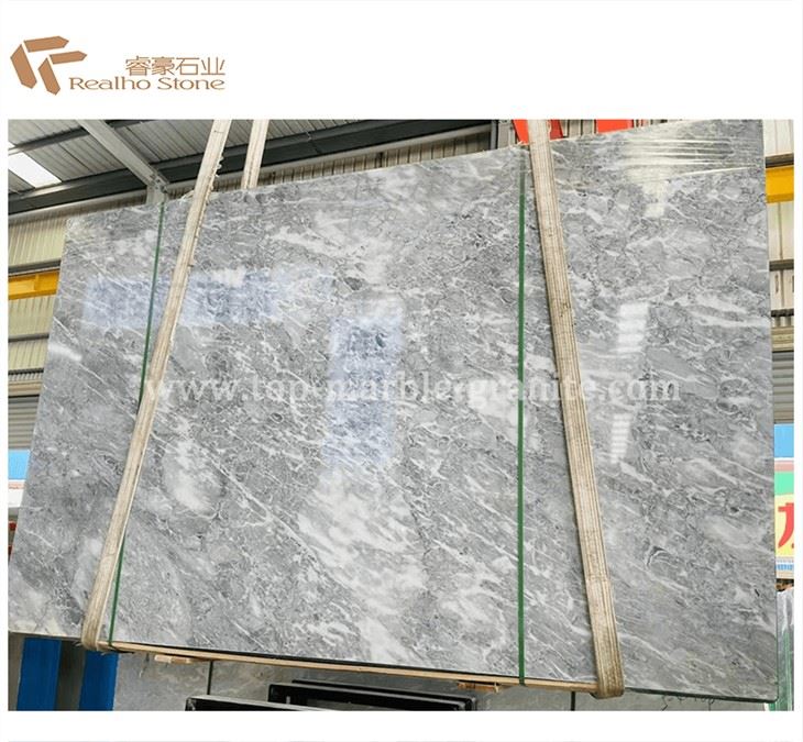 Royal Ice Grey marmora plāksne pulēta