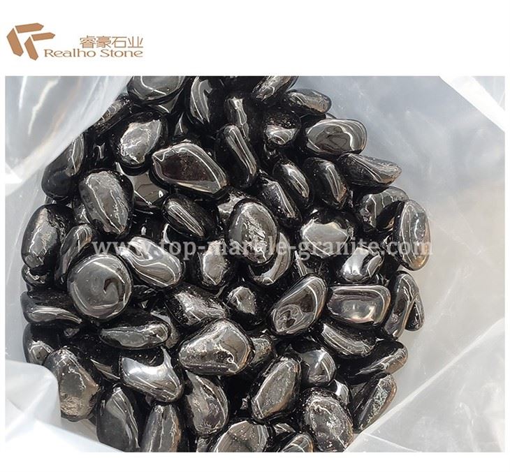 Black pebble for garden