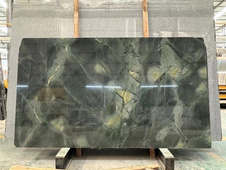 green slabs